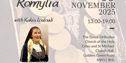 4th Dance Seminar + Glendi - Anatoliki Romylia with Kakia Louloudi & Gatzolides