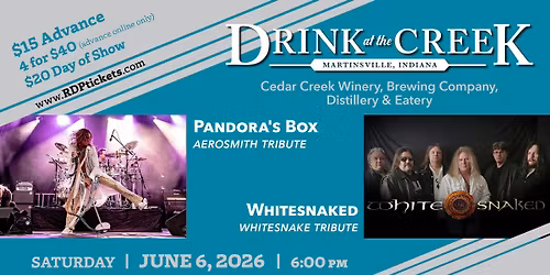 Pandora's Box (The Ultimate Aerosmith Tribute) & Whitesnaked (Whitesnake Tribute)