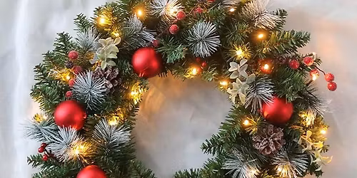 Christmas wreath workshop 