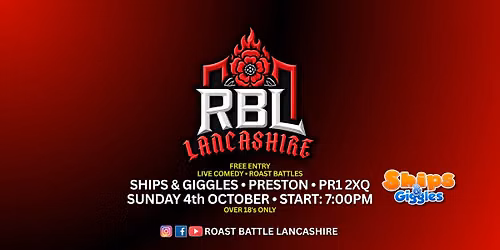 ROAST BATTLE LANCASHIRE \u2022 FREE LIVE COMEDY