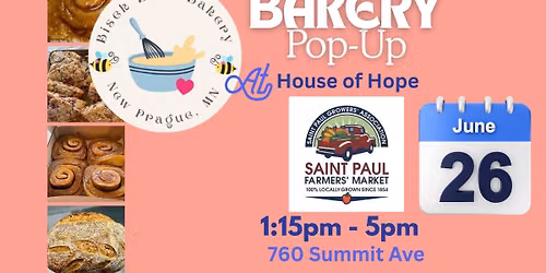 Bisek Bees Bakery Pop-up at House of Hope Farmers Market