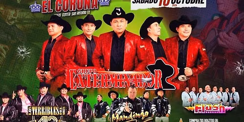 GRUPO EXTERMINADOR, LOS TERRIBLES DEL NORTE, MANDINGO & FLASH