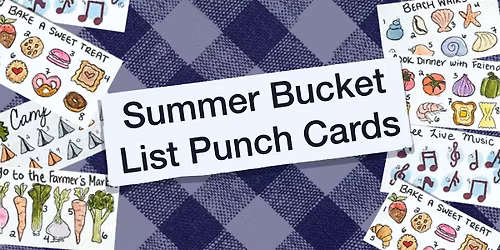 Summer Bucket List Punch Cards