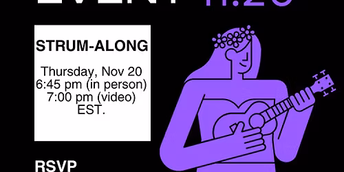 Strum by the Sound November Jam