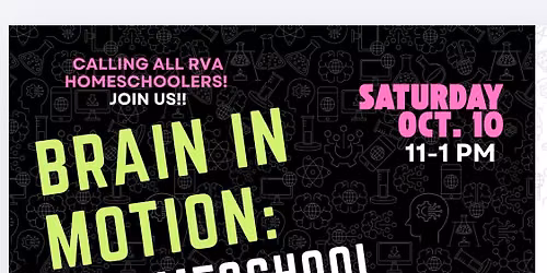 Brain In Motion: A Homeschool Pop-Up Experience