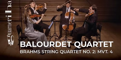 Balourdet Quartet at Macky Auditorium