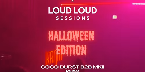 Halloween at Cafe de Kram x Loud loud Sessions
