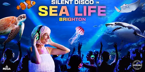 Silent Disco inside SEA LIFE Brighton - ON SALE NOW!