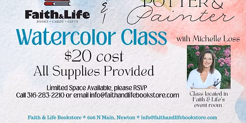 Potter & Painter Watercolor Class 