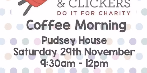 Coffee Morning Raising Funds For Hookers & Clickers