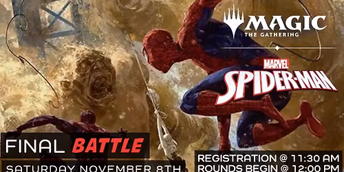 MTG Spider-Man The Final Battle Tournament at Recess Games