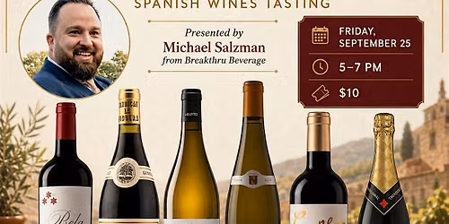 From Spain to the Space Coast: A Spanish Wine Tasting