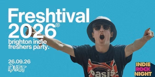 Indie Rock Night \u2219 FRESHTIVAL 2026 | brighton's biggest indie freshers party