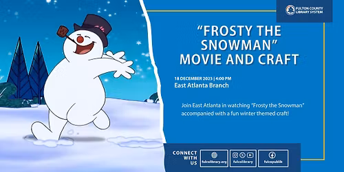 Frosty the Snowman Movie & Craft