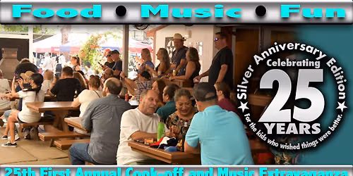 MBGC 25th First Annual Cook-Off and Music Extravaganza: Silver Anniversary Edition