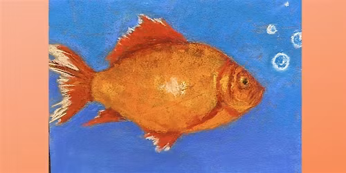 Shimmery Pastel Gold Fish Class