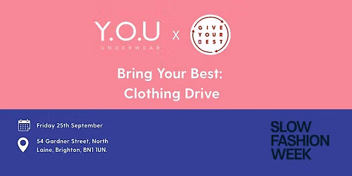 Bring Your Best: Clothing Drive