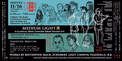MEDIUM LIGHT\u6539 -A Classical Music Concert Series Volume XV-
