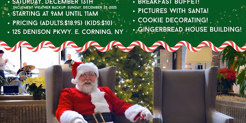 Breakfast with Santa @Radisson Hotel Corning