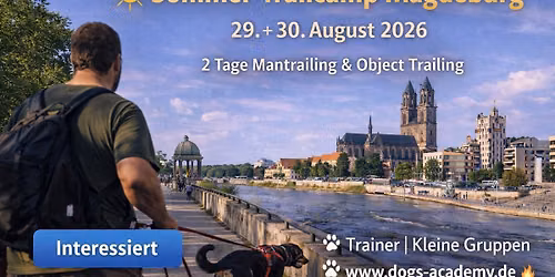 Sommer-Trailcamp Magdeburg 29.\u201330. August 2026