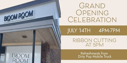 Bloom Room Grand Opening & Ribbon Cutting