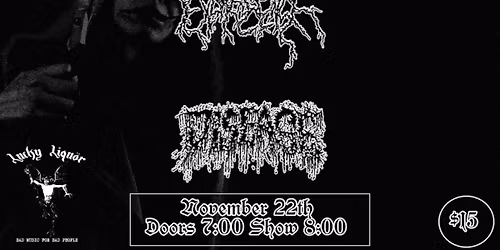  Neuropsychosis, Trichomoniasis, Excrescence, Disease @ Lucky Liquor ALL AGES