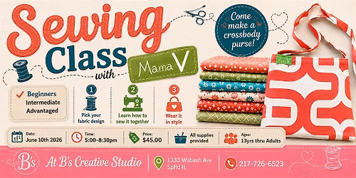 Learn to Sew-CROSS BODY PURSE