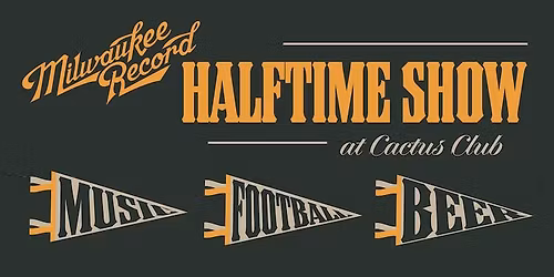Milwaukee Record Halftime Show: Dak duBois + casa duBois vintage pop up