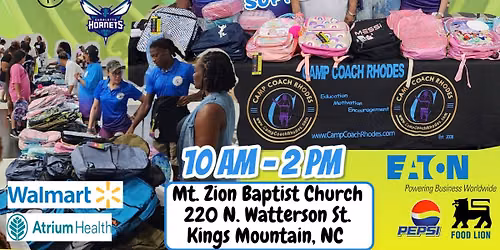 FREE Back to School Event