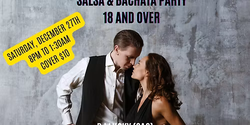 All Black Attire Salsa & Bachata Annual Dance at Spotlight