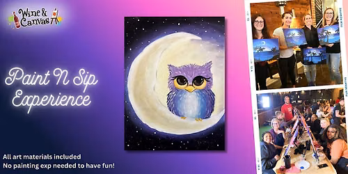 Cape Coral Canvas and Wine Party \u2013 Owl Always Love You