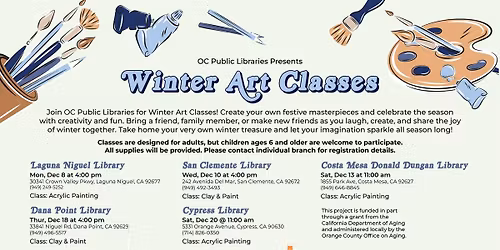 Winter Art Class: Acrylic Painting