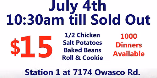 July 4th Chicken BBQ and Parade