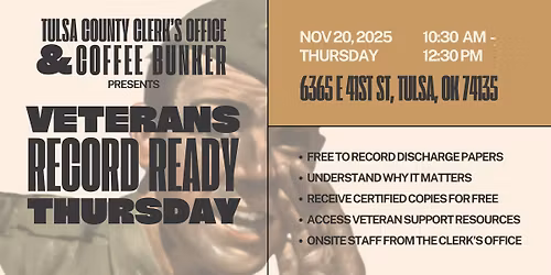 Veterans RecordReady Thursday