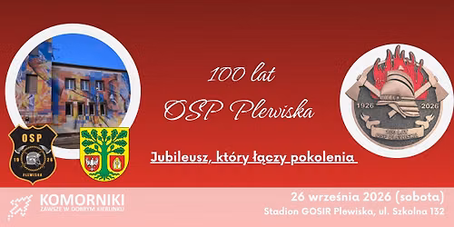 100 lat OSP Plewiska
