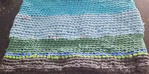 Mindful Making: T-shirt Yarn Cutting and Crocheting