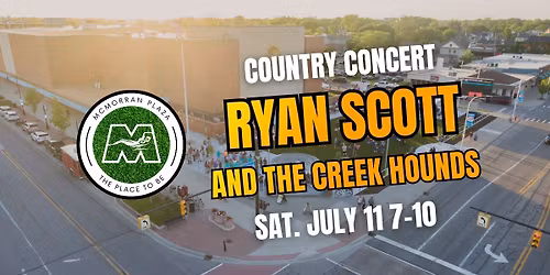 Summer Concert Series ft. Ryan Scott and The Creek Hounds