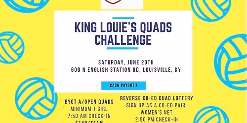 King Louie's Quads Challenge