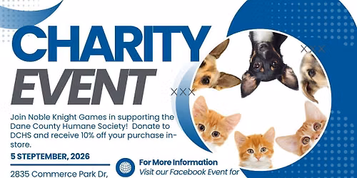 Dane County Humane Society Charity Event