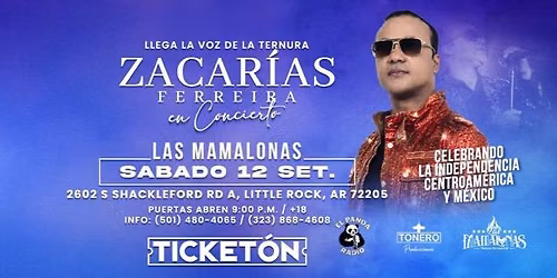 ZACARIAS FERREIRA EN LITTLE ROCK