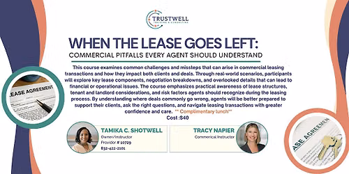 When The Lease Goes Left: Commercial Pitfalls