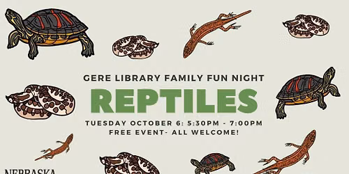Reptile Family Fun Night