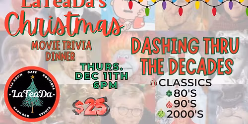 Christmas Movie Trivia Dinner