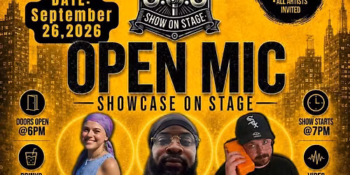 SHOWCASE ON STAGE: Open Mic Showcase
