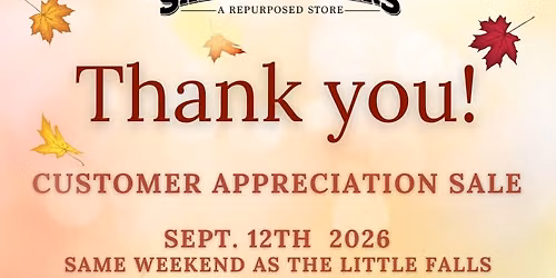 Customer Appreciation Sale