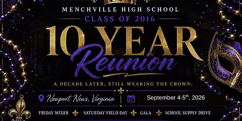 Menchville High School 10 Year Reunion