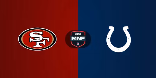NFL: 49ers @ Colts