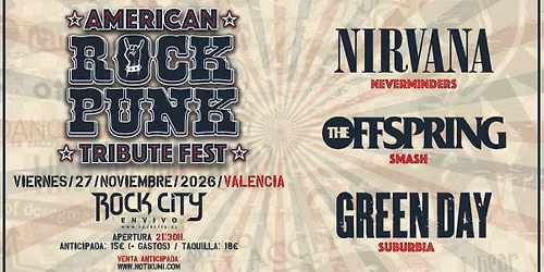 Festival American Rock Punk en Valencia