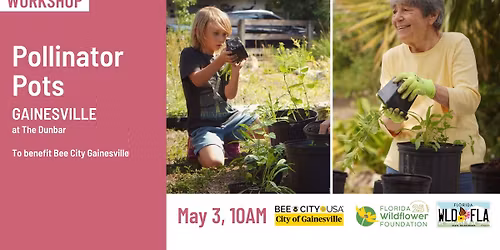 Pollinator Pots with Bee City Gainesville