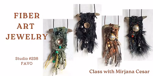Mixed Media Jewelry Workshop: The Art of Texture & Story